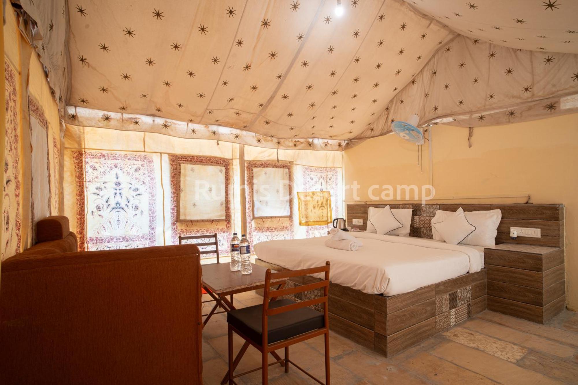 Apartemen 30 m² dengan 1 kamar tidur dan 1 kamar mandi pribadi di Benteng Jaisalmer Bagian luar foto