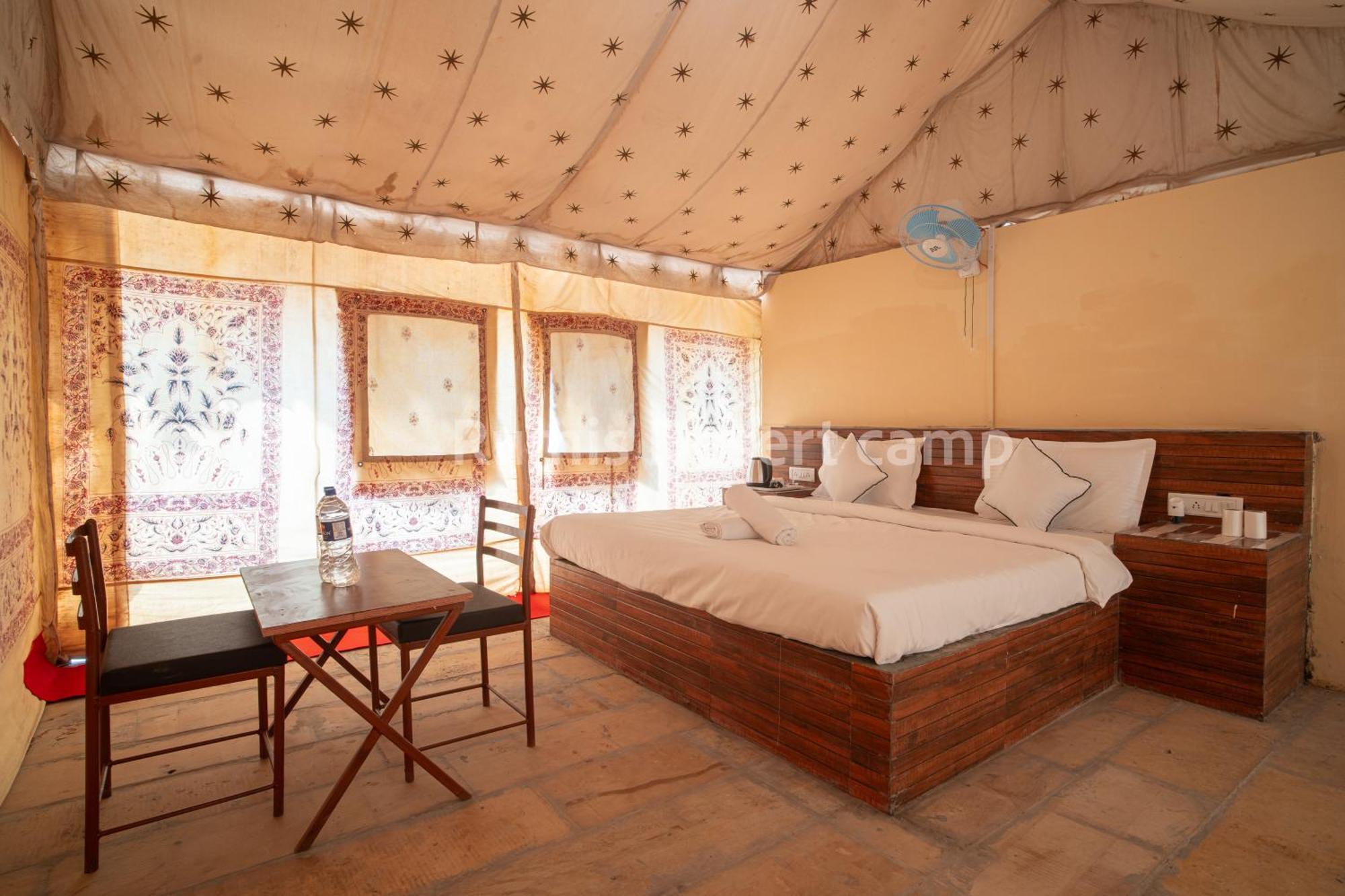Apartemen 30 m² dengan 1 kamar tidur dan 1 kamar mandi pribadi di Benteng Jaisalmer Bagian luar foto