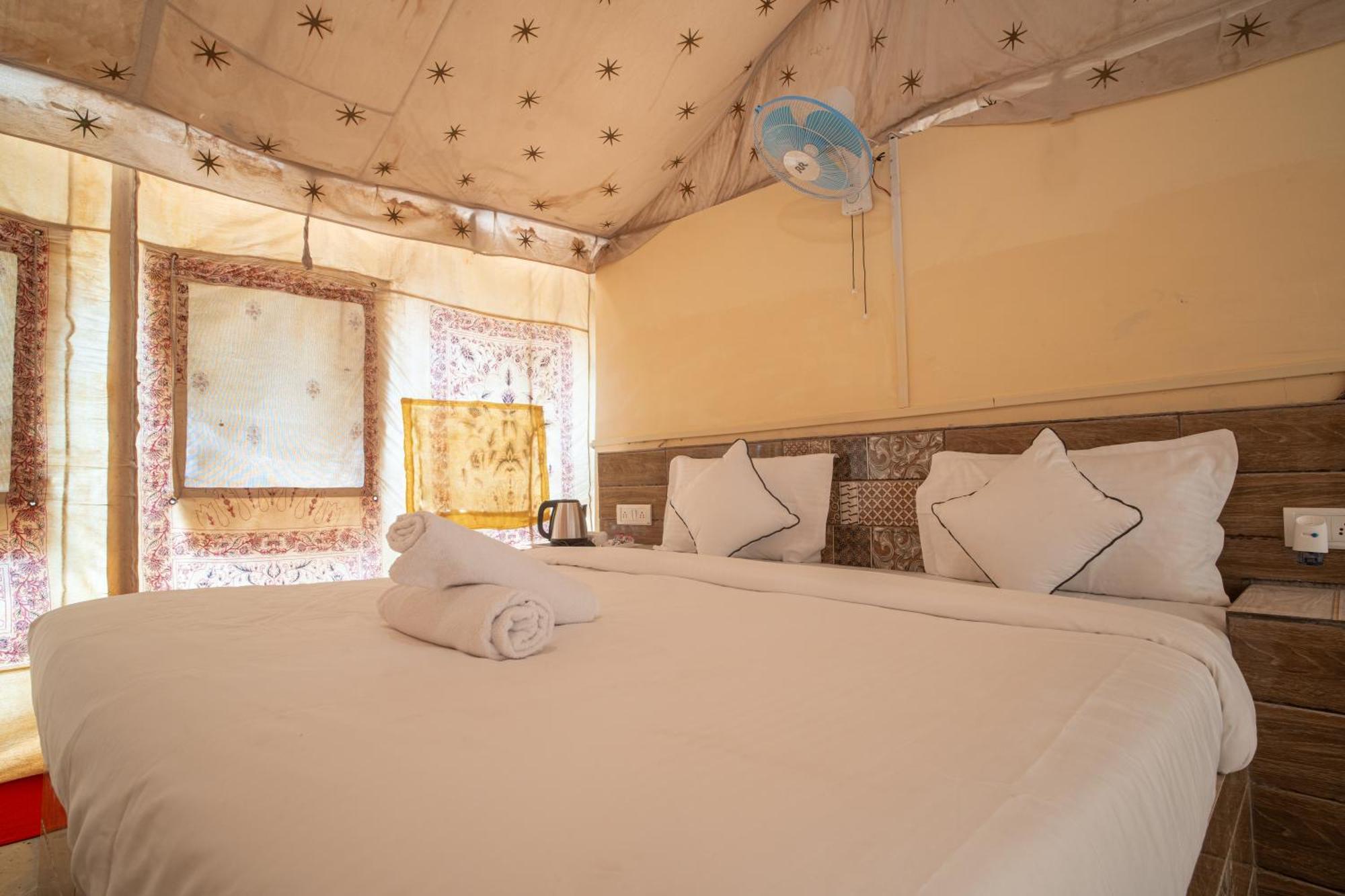 Apartemen 30 m² dengan 1 kamar tidur dan 1 kamar mandi pribadi di Benteng Jaisalmer Bagian luar foto
